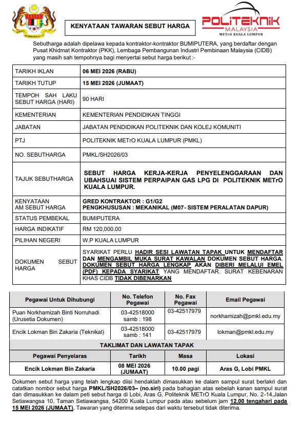 sebutharga LPG