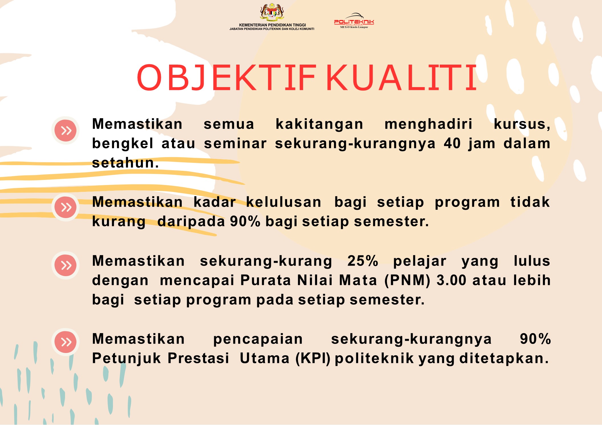 OBJEKTIF KUALITI 2026